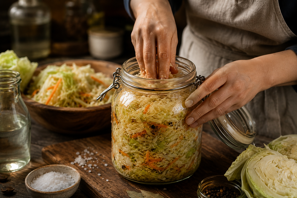 Fermentacja 2.0: Dlaczego Twoja kuchnia potrzebuje „żywych” potraw?