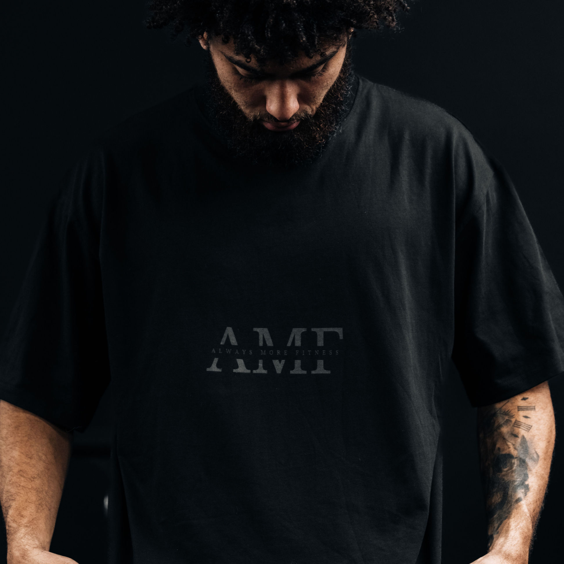 Premium Oversized High Neck Tee