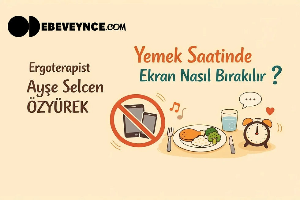 yemek saatinde ekran bırakma
