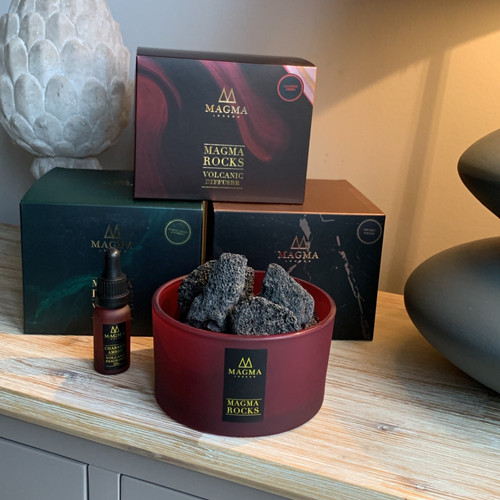Magma Rock Scent Diffuser | Champagne & Ginger