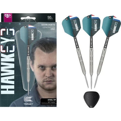 Target Kevin Doets 90% Tungsten Swiss Point Steel Tip Dart Set