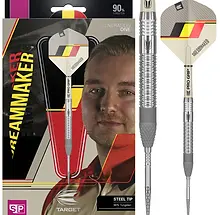 Target Dimitri Van Den Bergh G1 90% Tungsten Swiss Point Steel Tip Dart Set