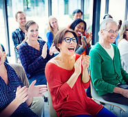Image of people clapping. Community Consulting. SCRTriad.com