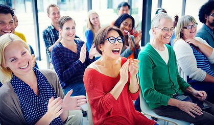 People enjoying Drumming