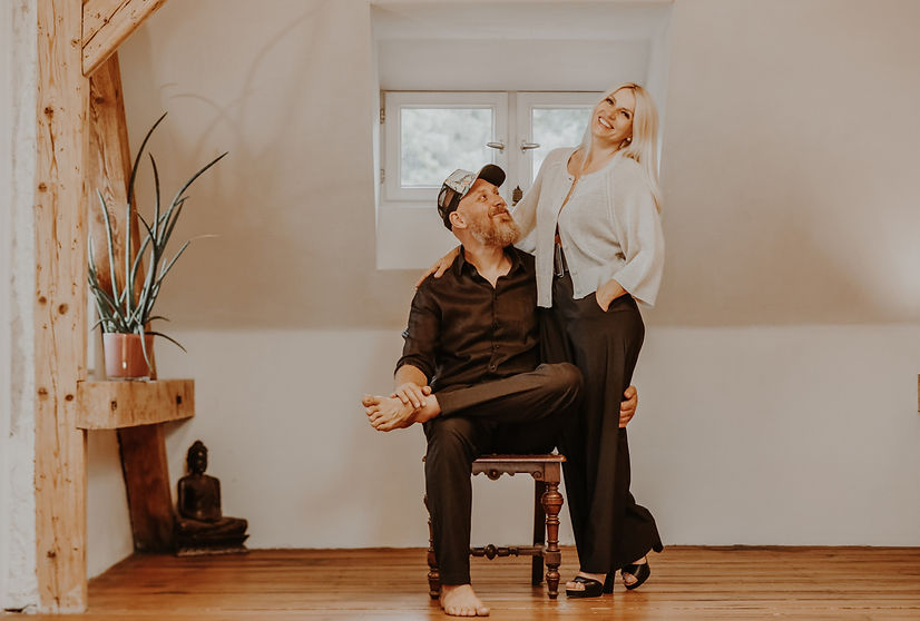 Martin und Evita Erte von MEE Mind in persönlicher Begegnung