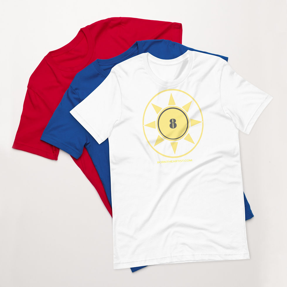 Thumbnail: Sun Wheel Unisex t-shirt
