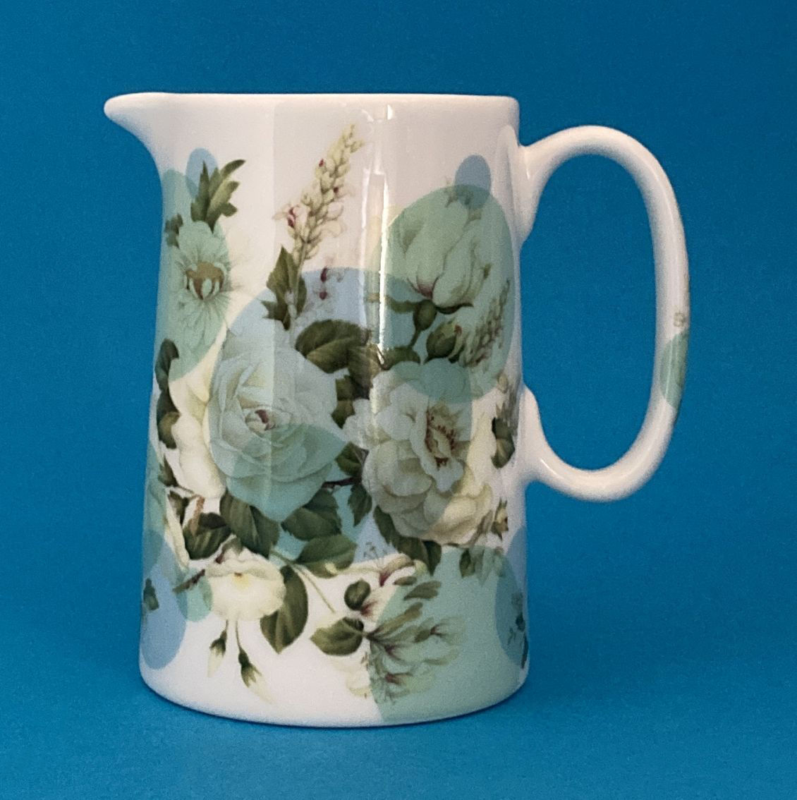 White Mist - Farmhouse Jug / one pint (568ml)