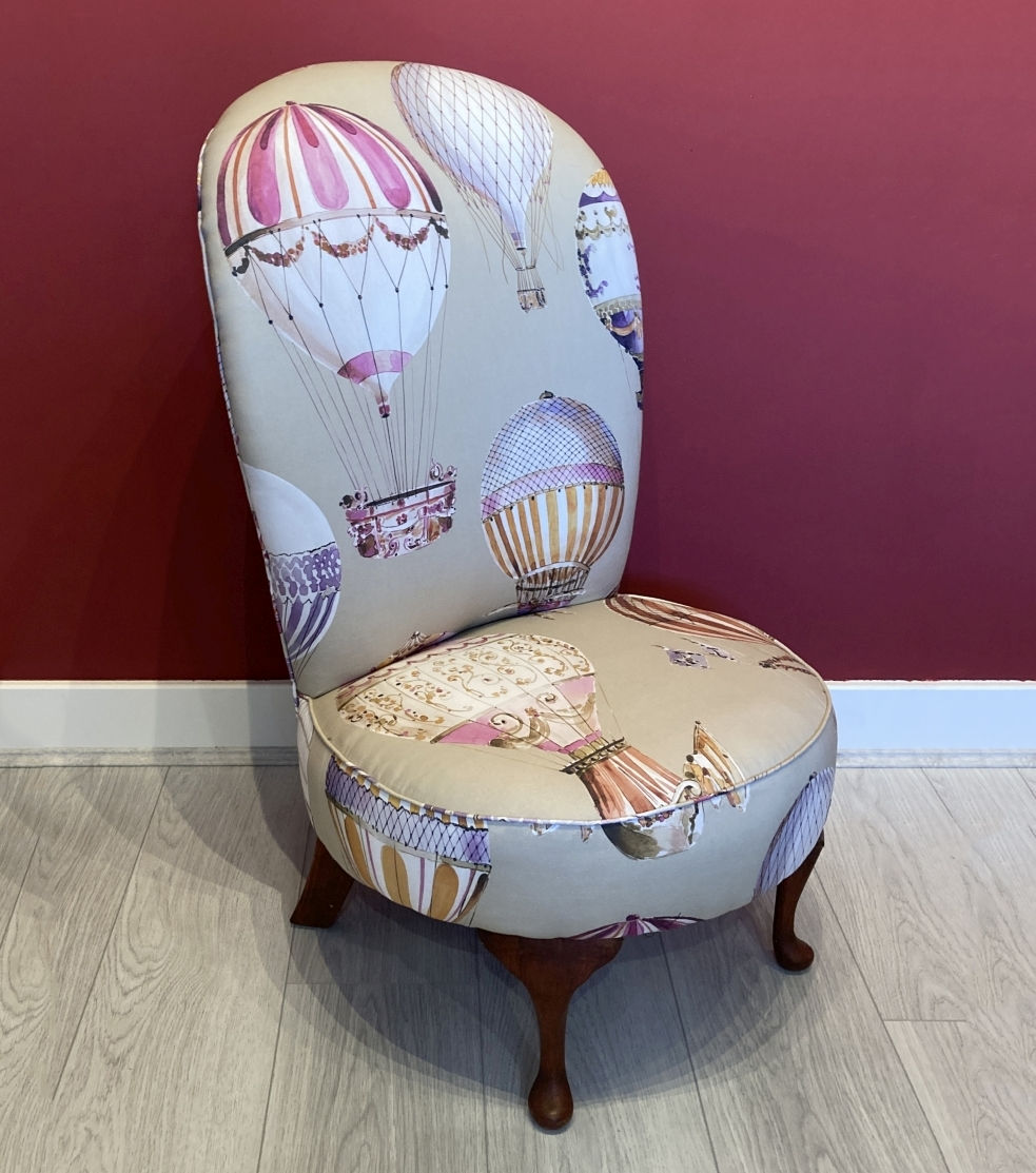 Cocktail Chair in fabric