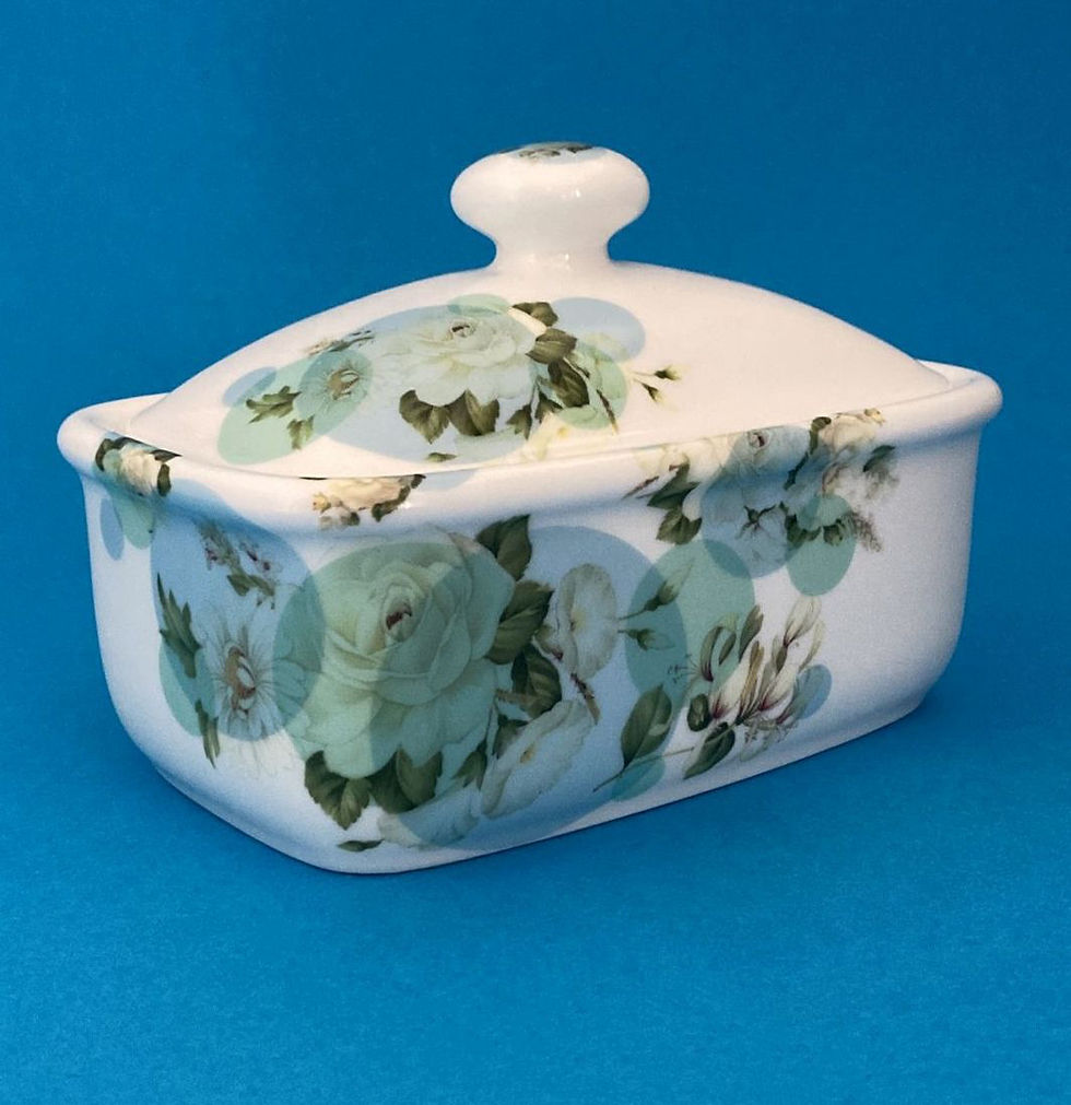 Thumbnail: White Mist - Butter Dish