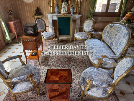 Restauration de canapés, fauteuils, chaises, etc...