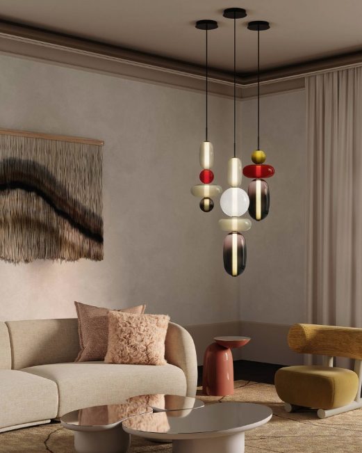 Thumbnail: Pebbles  Pendant Light