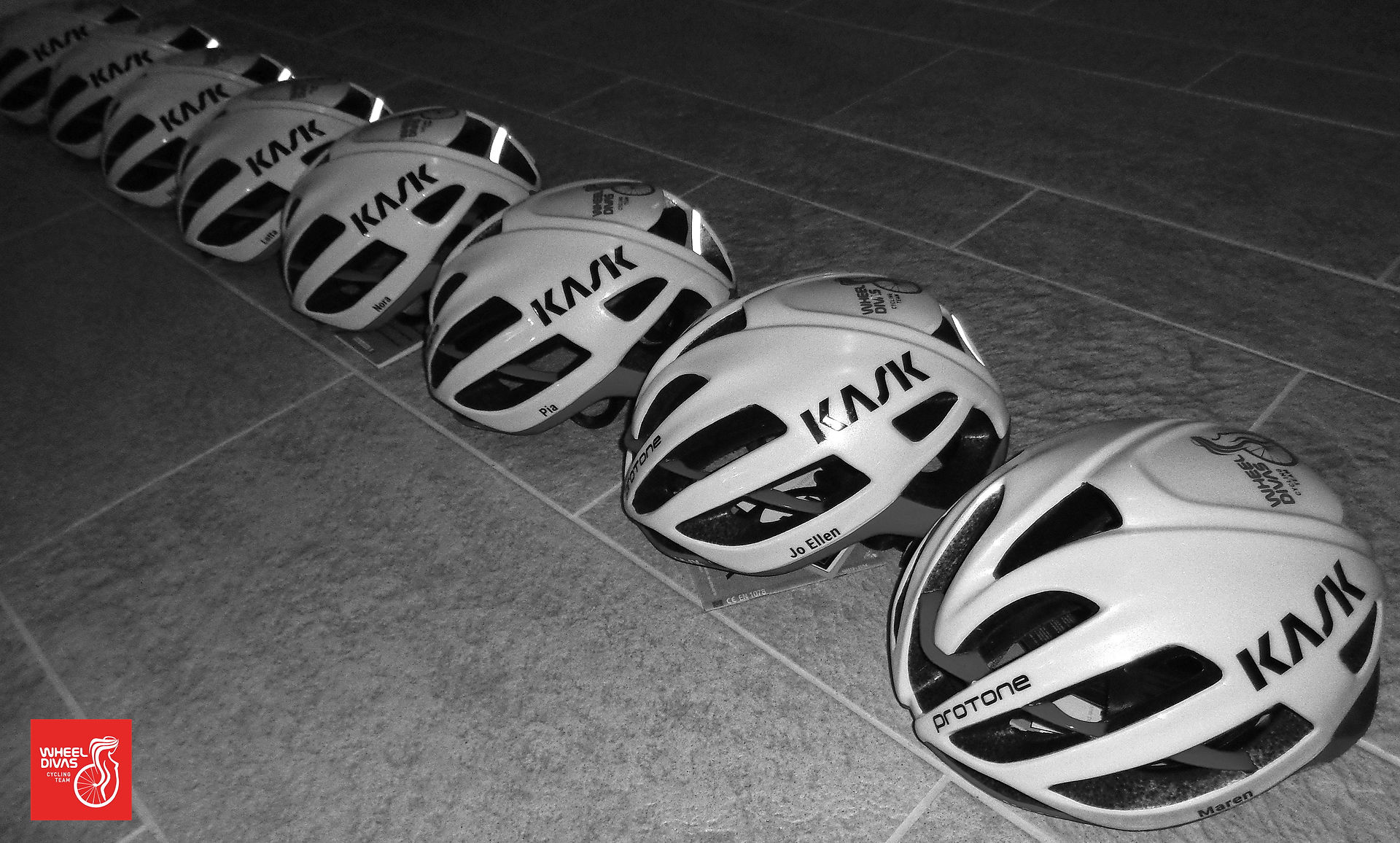KASK Helme für das Team