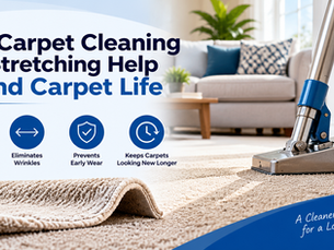 How Carpet Cleaning and Stretching Help Extend Carpet Life