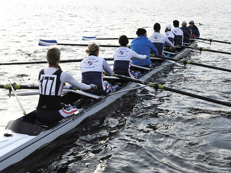 BREEZE SPORTS und die RG HANSA legen sich gemeinsam in die Riemen