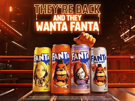 Fanta® Teams Up with Universal Pictures & Blumhouse to Bring Together Infamous Horror Icons for Australian Fans