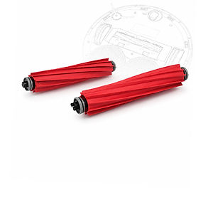 Rubber brush for Roborock S7, S7 MaxV, S7 Max Ultra, Q Revo, Q7, and Q5 Series