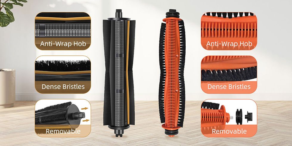 Highly adaptable hair cutting roller brush produced by techTongBo