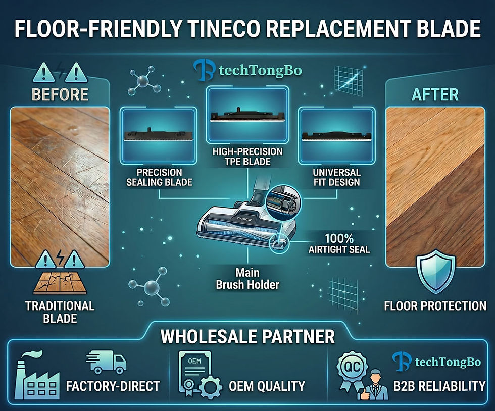 Wholesale Floor Friendly Tineco Floor Washer Replacement Squeegee Blade
