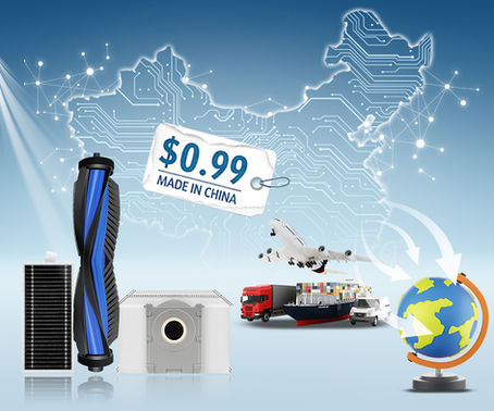 Robot vacuum cleaner parts from China so cheap