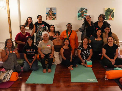 Group photo of Birthworkers of Color Collective doulas on Guam