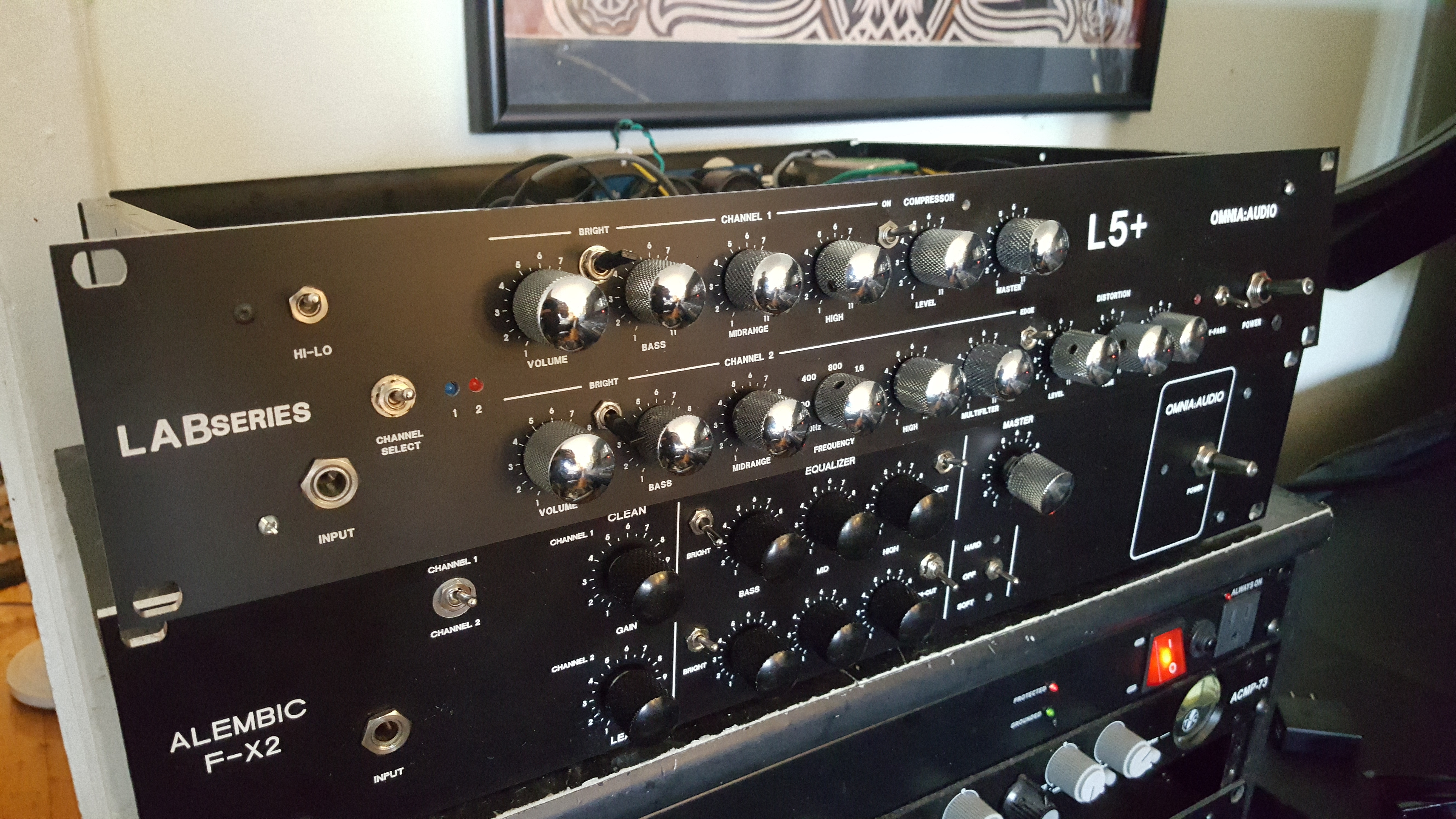 Lab L5+ and Alembic F-X2