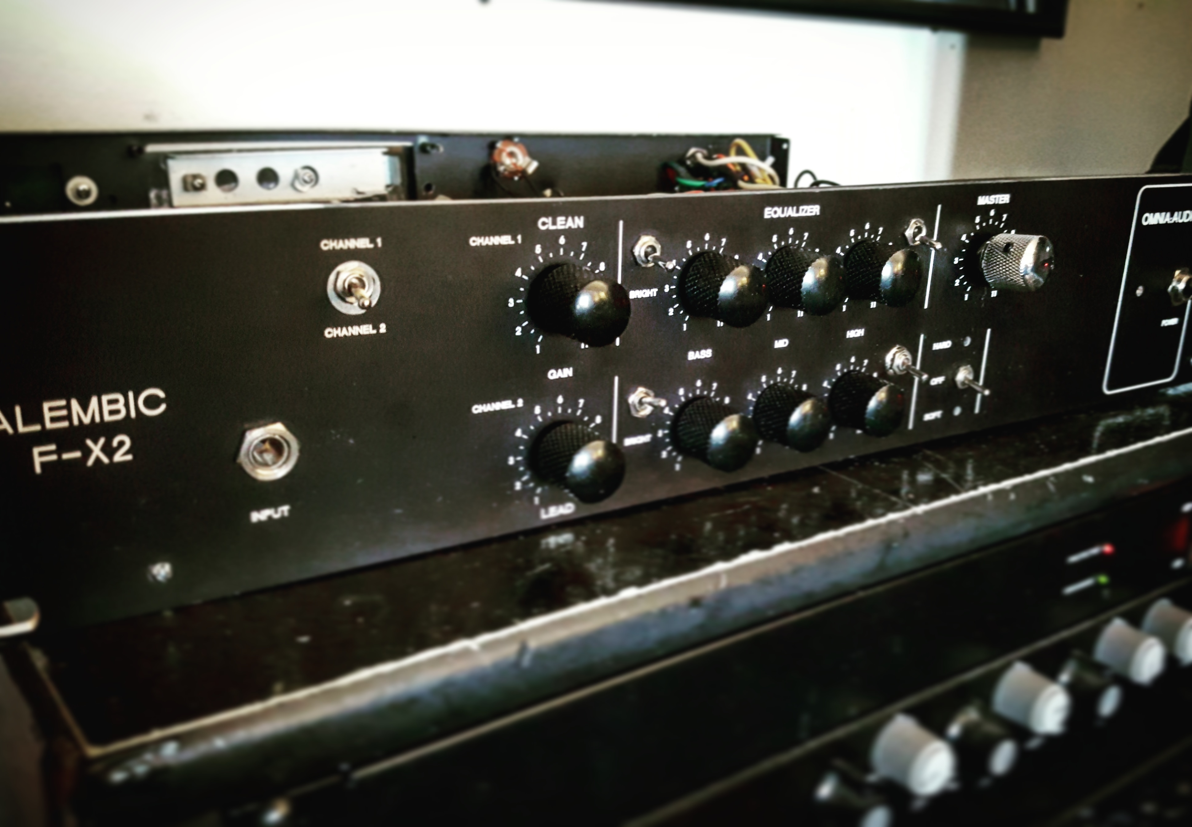 Alembic F-X2 two channel guitar amp