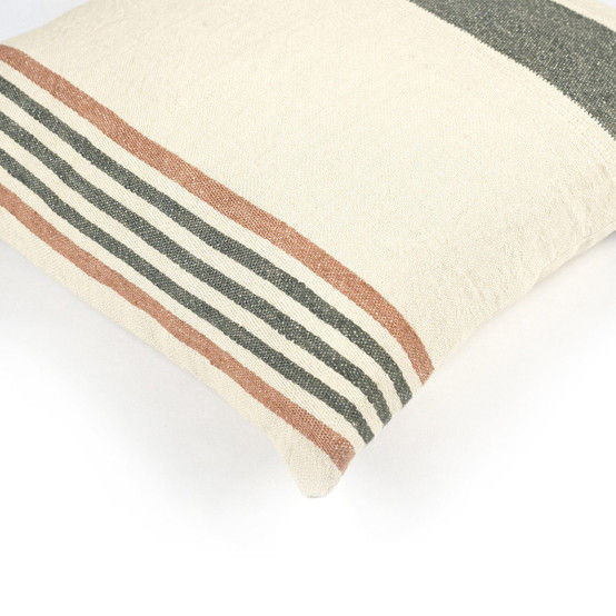 Thumbnail: The Belgian Pillow in Laguna Verde by Libeco available at Iris Lifestyle, Cambridge. UK