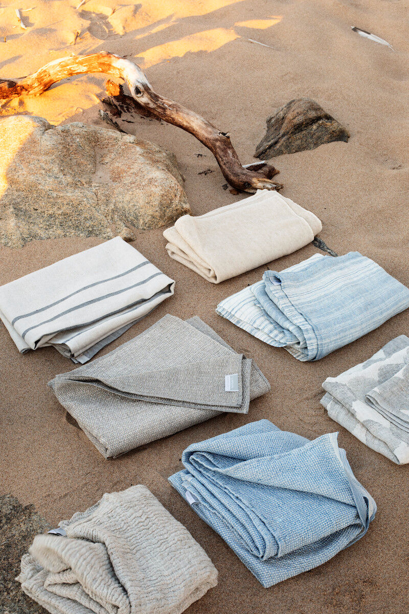 Thumbnail: Lapuan Kankurit Nyytti Towel range available from Iris Lifestyle Cambridge UK