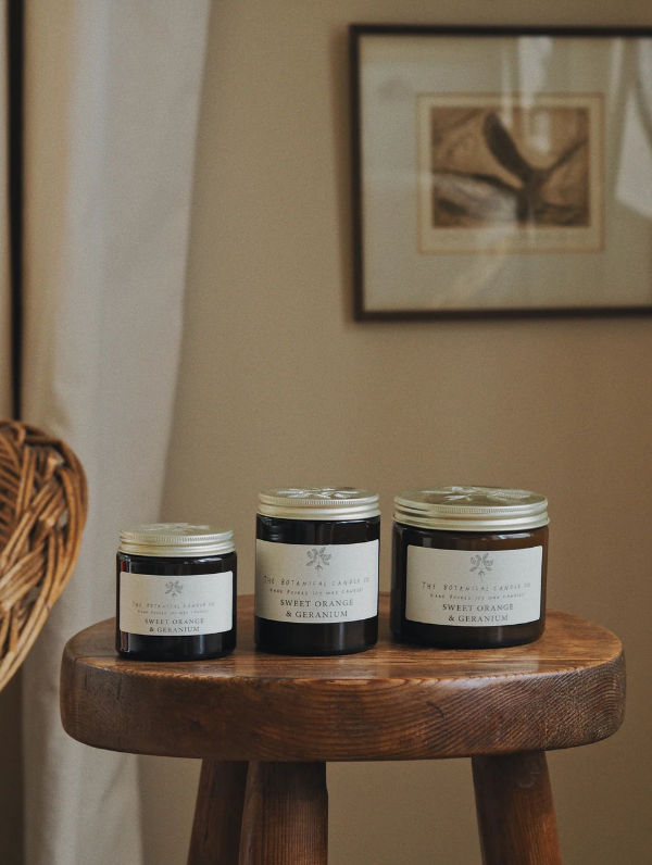 Thumbnail: Botanical Candle Company Amber Jar Candle - 250ml