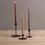 Thumbnail: Black Taper candleholder in two sizes available from Iris Lifestyle Cambridge UK
