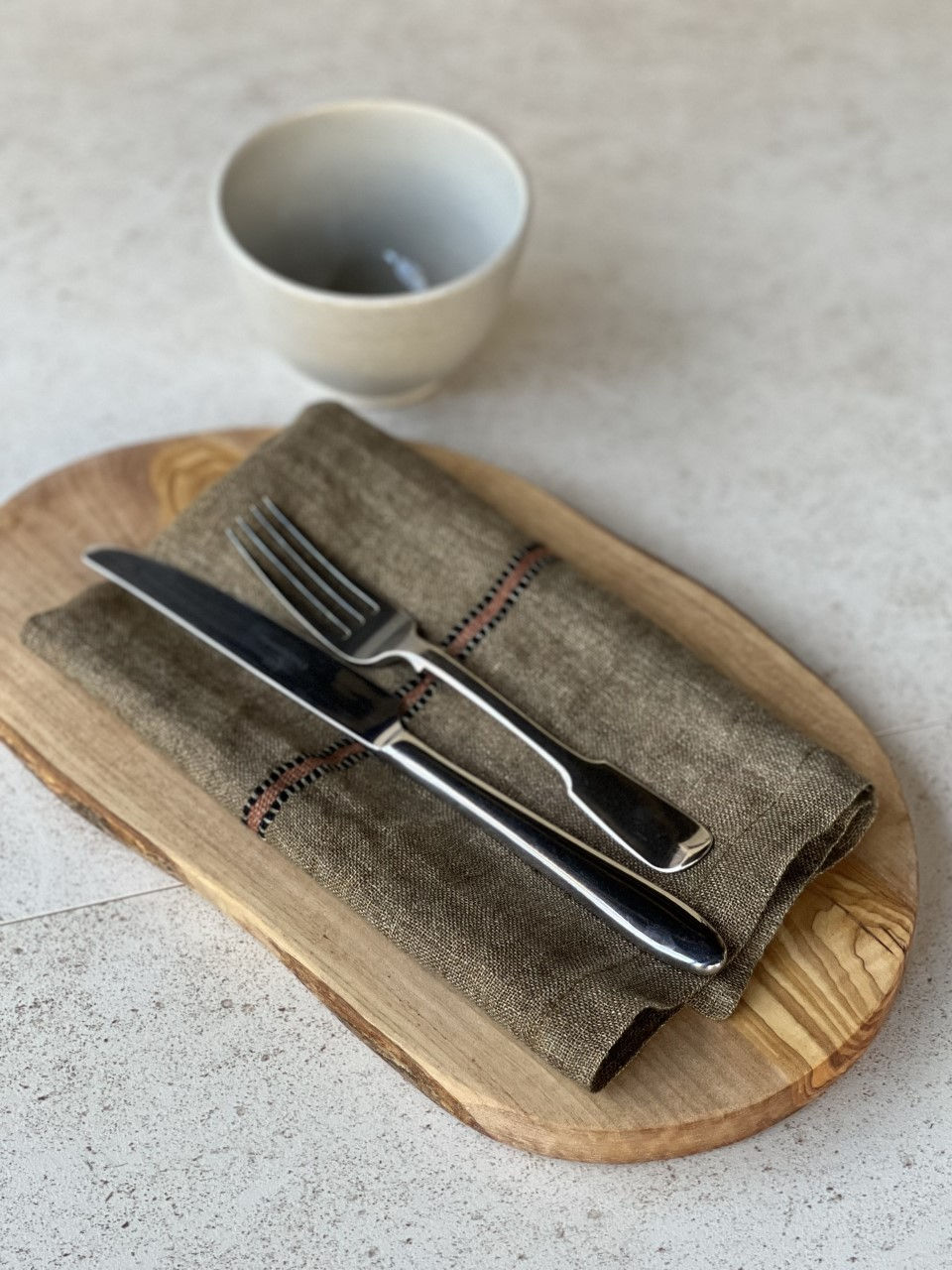 Thumbnail: Libeco Marie Pure Belgian Linen Napkins available from Iris Lifestyle Cambridge UK