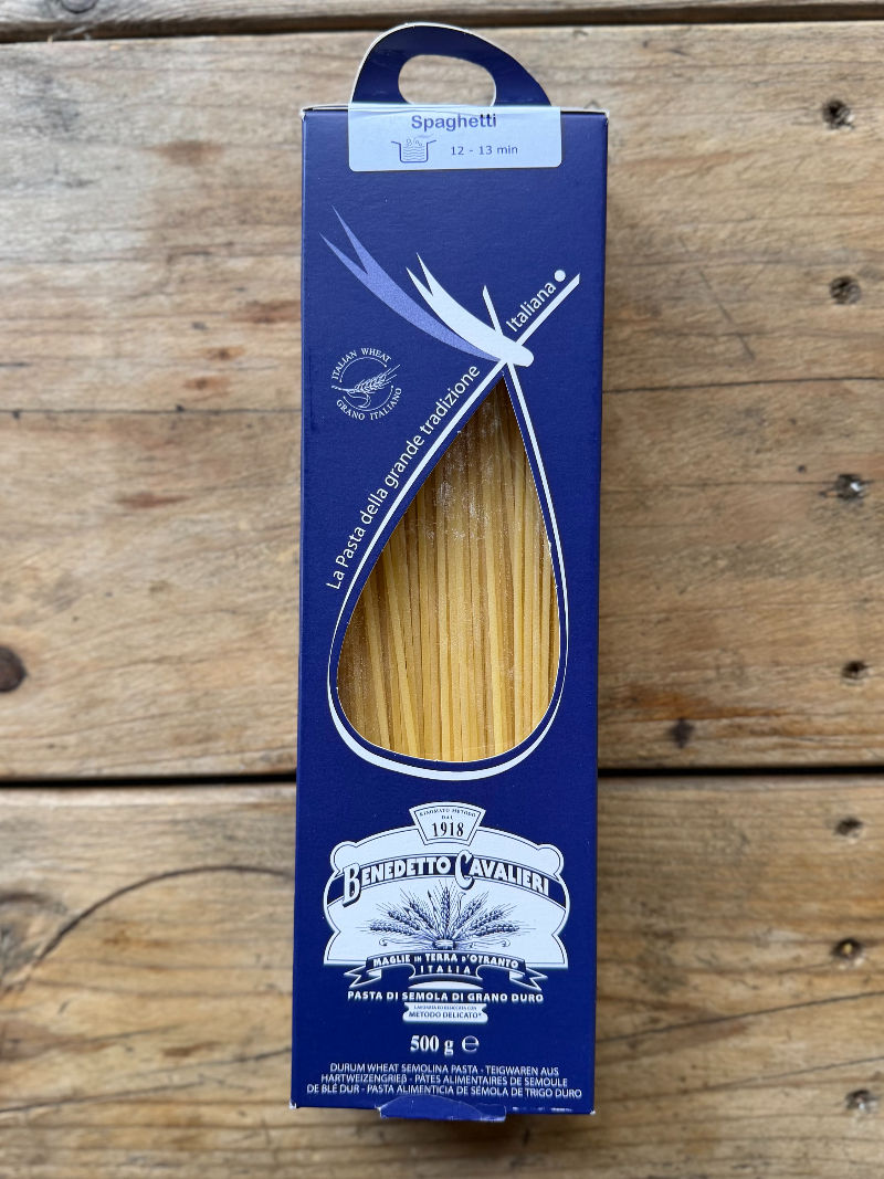 Benedetto Cavalieri Spaghetti Pasta