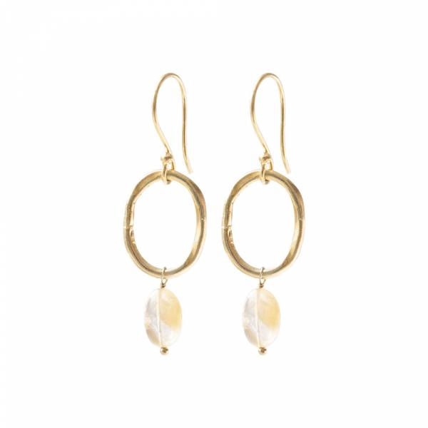 Thumbnail: Graceful Ethical Earrings - Gold