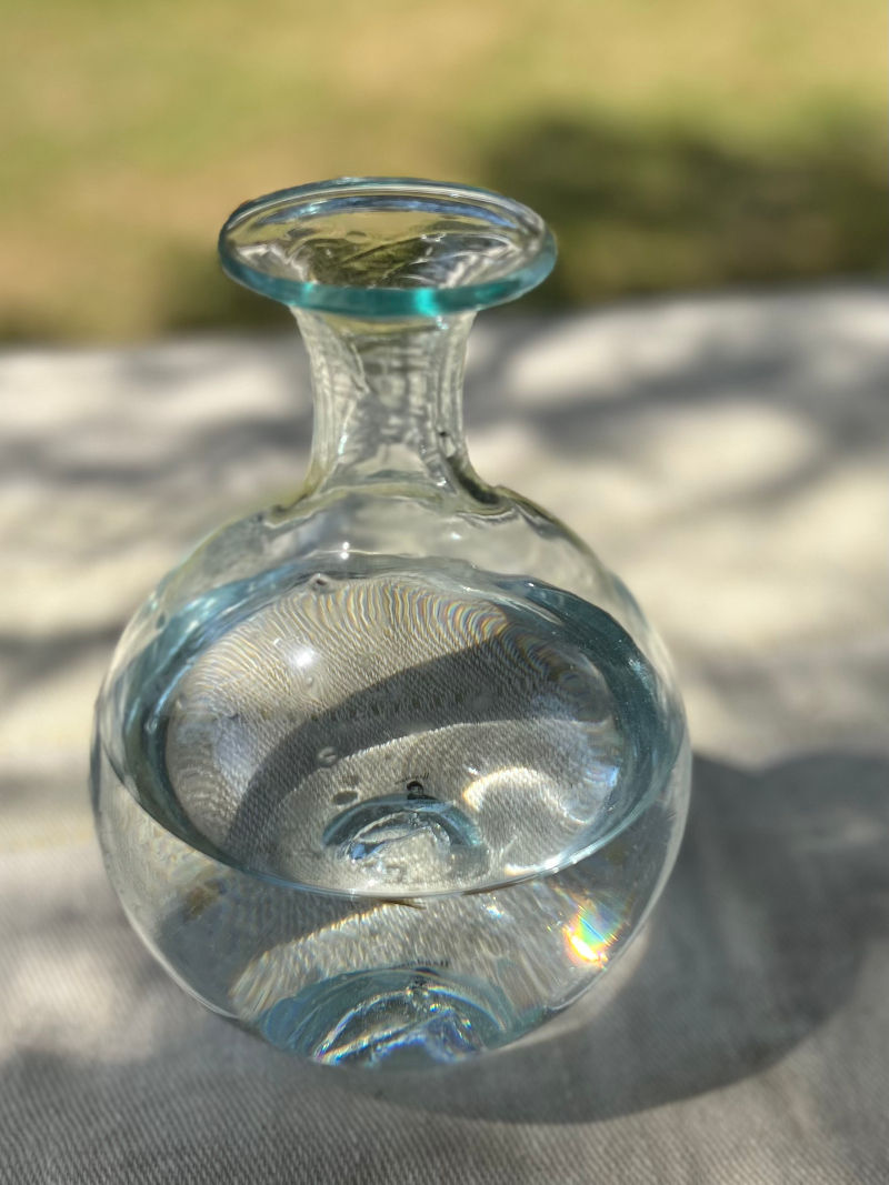 Thumbnail: La Soufflerie Bistrot Rond in Transparent available from Iris Lifestyle Cambridge UK