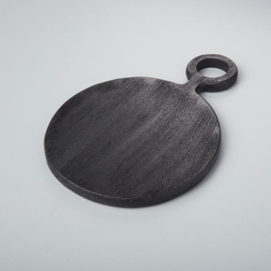 Thumbnail: Brushed Black Mango Wood Chopping Boards