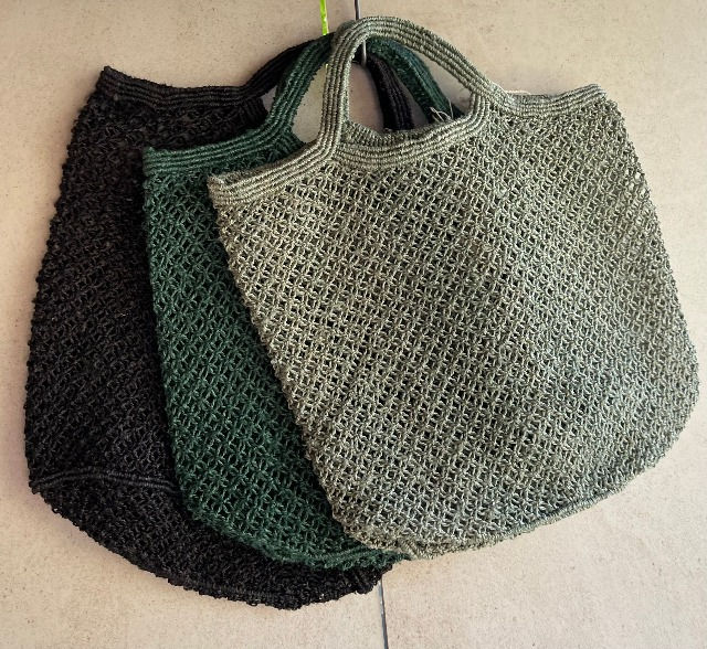 Thumbnail: Jute Macrame Tote bag