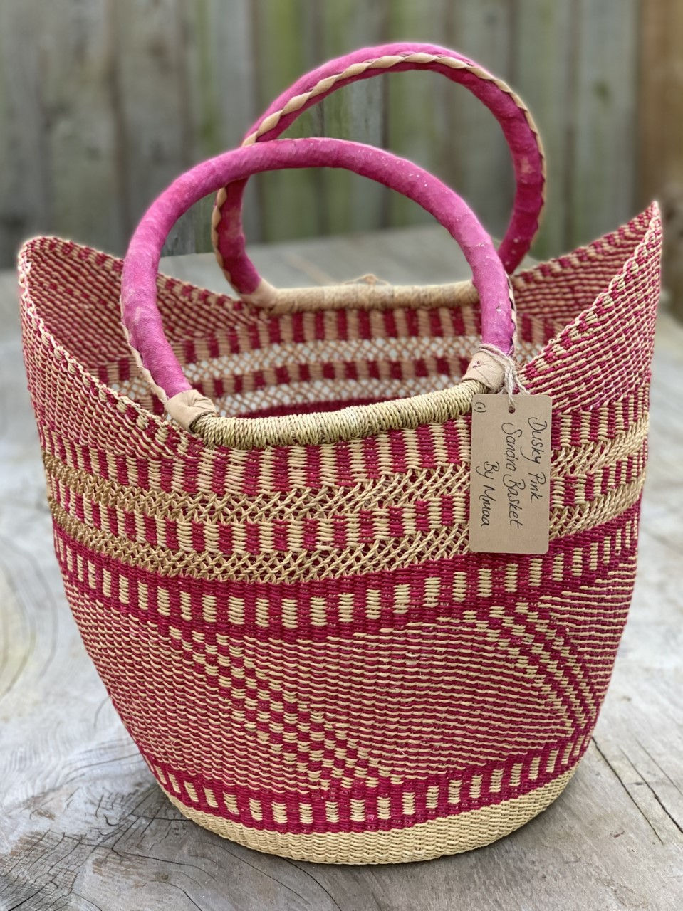 Thumbnail: The Sandra - Mmaa.social Handwoven Market Basket