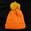 Thumbnail: Pumpkin Fur Knitted Hat
