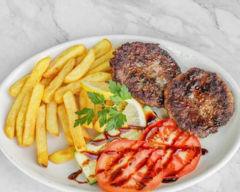 Arranged Food and Objects