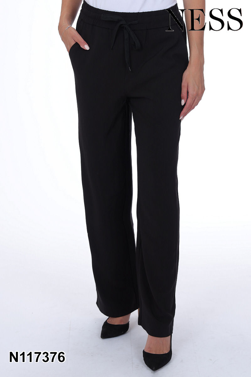 Thumbnail: Pantalon noir vue de face