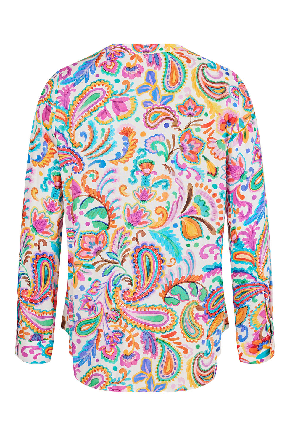 Thumbnail: Blouse imprimé Paisley multi couleur vue de dos