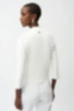 Boléro vanille vue de dos