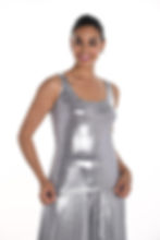 Camisole argent vue de face