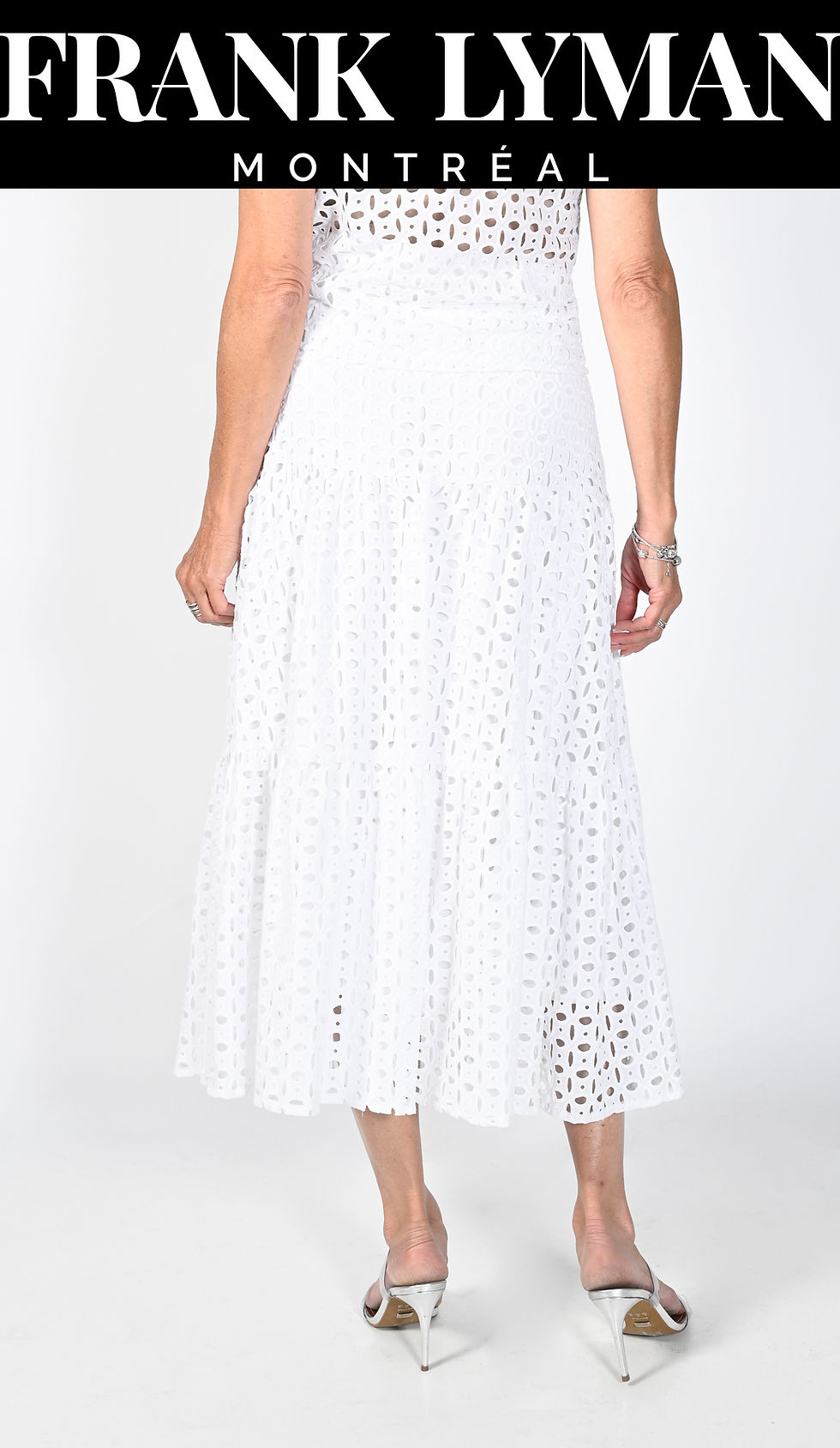 Thumbnail: Jupe  Frank Lyman 231189 blanc