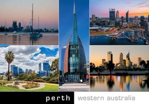 Australia Postcards - Perth and Western Australia Postcards