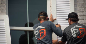 PVC Shutters Installed