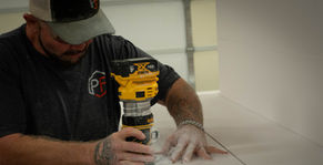 Routing edges of columns