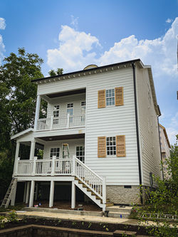 Columns, Railing, Shutters, Rafter Tails