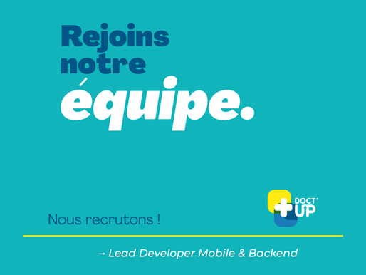 🚀 NOUS RECRUTONS !