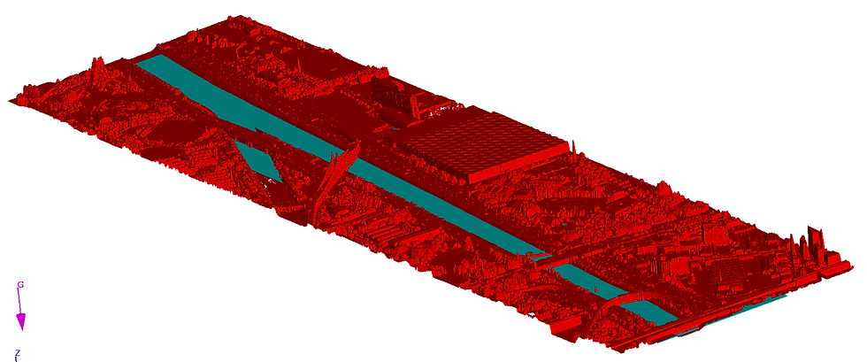 Simulação CFD para efeito de chuvas e tempestades em áreas urbanas: um estudo de caso em São Paulo